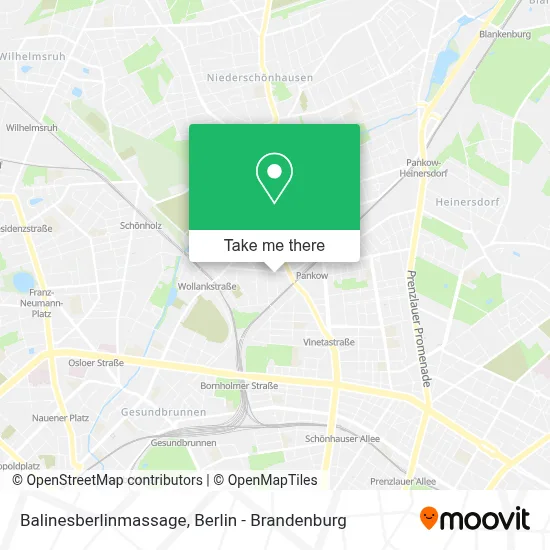 Balinesberlinmassage map