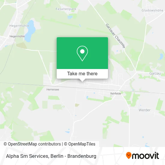 Alpha Sm Services map
