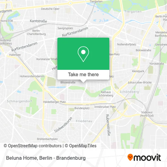 Beluna Home map