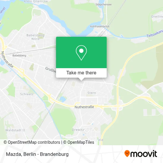 Mazda map
