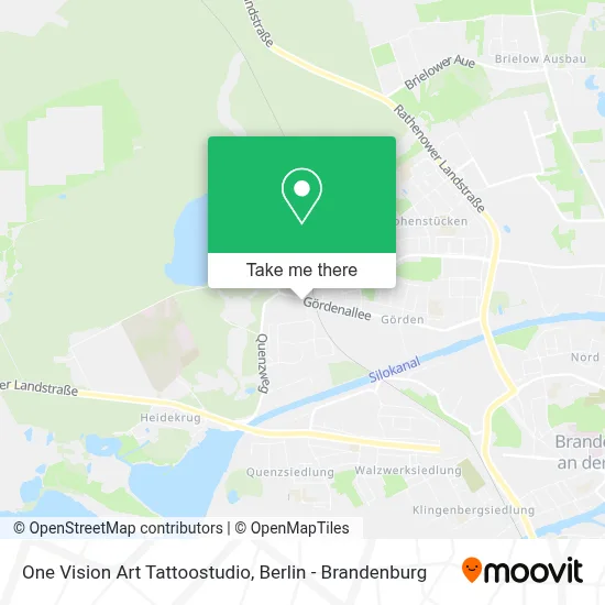 One Vision Art Tattoostudio map