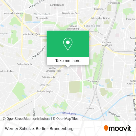 Werner Schulze map
