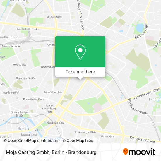Moja Casting Gmbh map