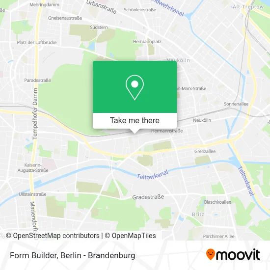 Form Builder map