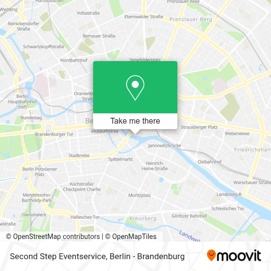 Second Step Eventservice map