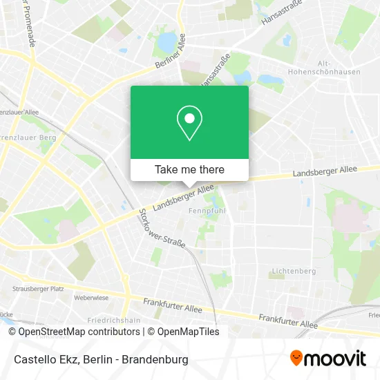 Castello Ekz map