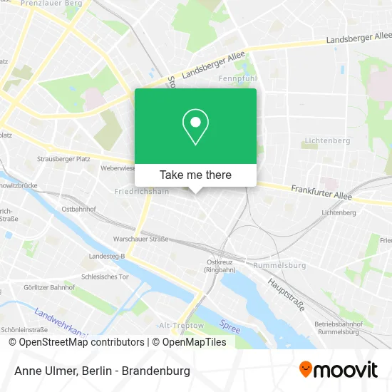 Anne Ulmer map