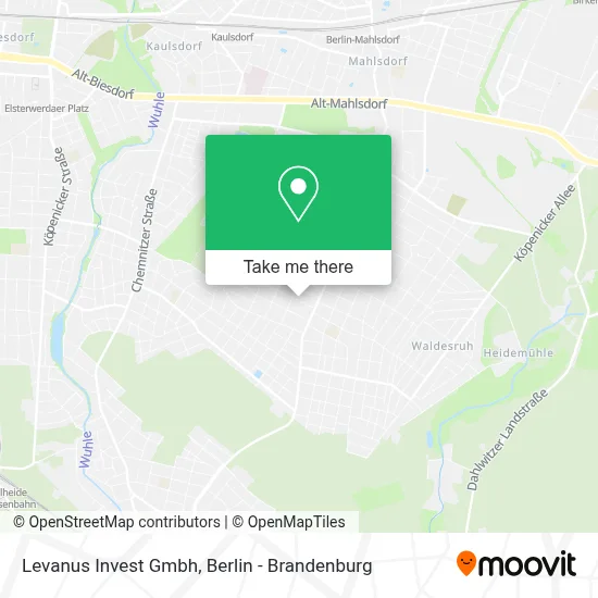 Levanus Invest Gmbh map