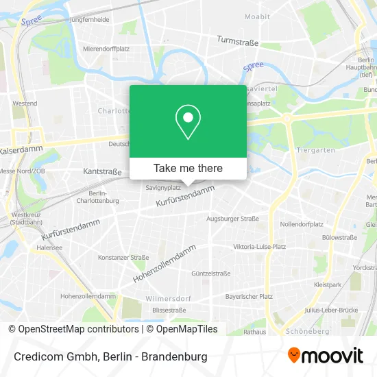 Credicom Gmbh map