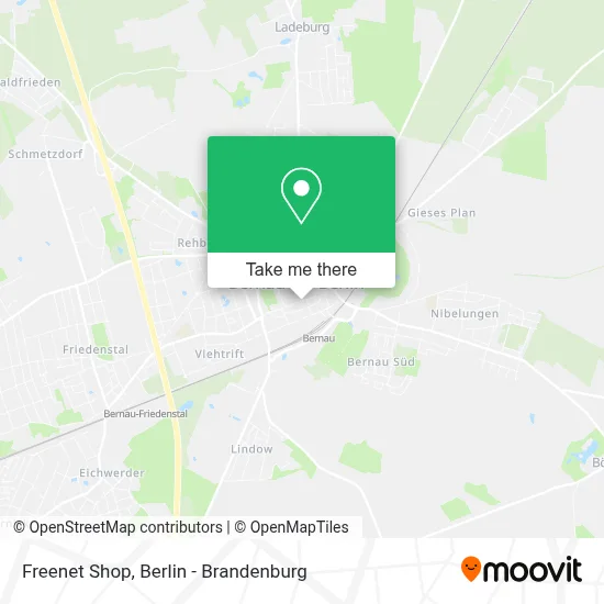 Freenet Shop map