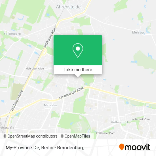 My-Province.De map