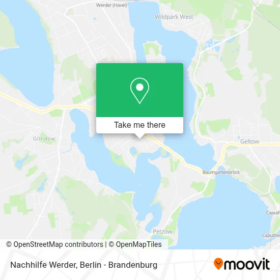 Nachhilfe Werder map