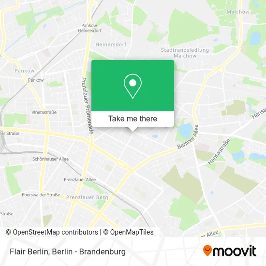 Flair Berlin map