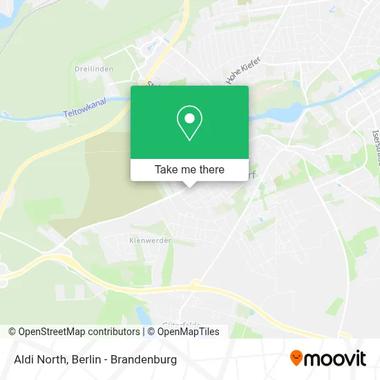Aldi Nord map