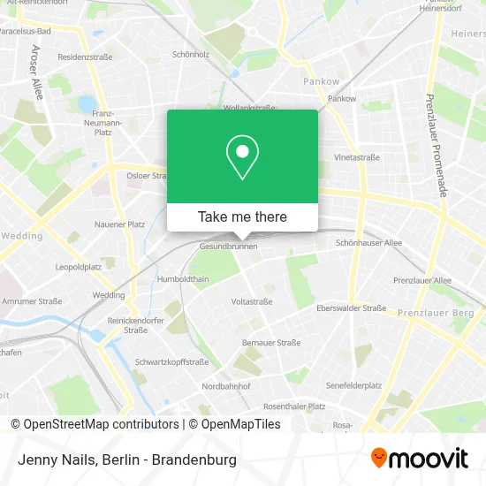 Jenny Nails map