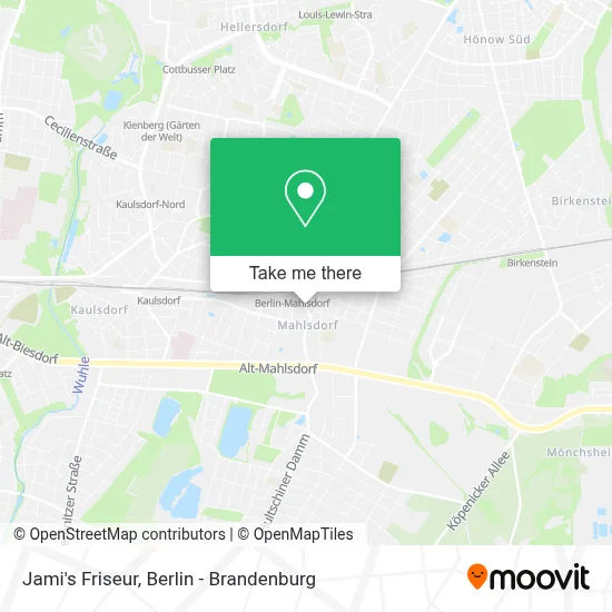 Jami's Friseur map