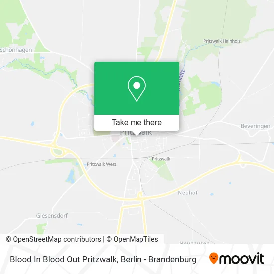 Blood In Blood Out Pritzwalk map