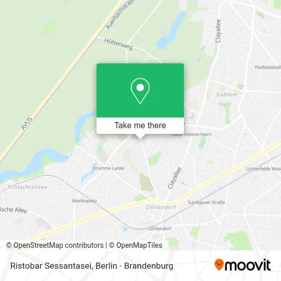 Ristobar Sessantasei map