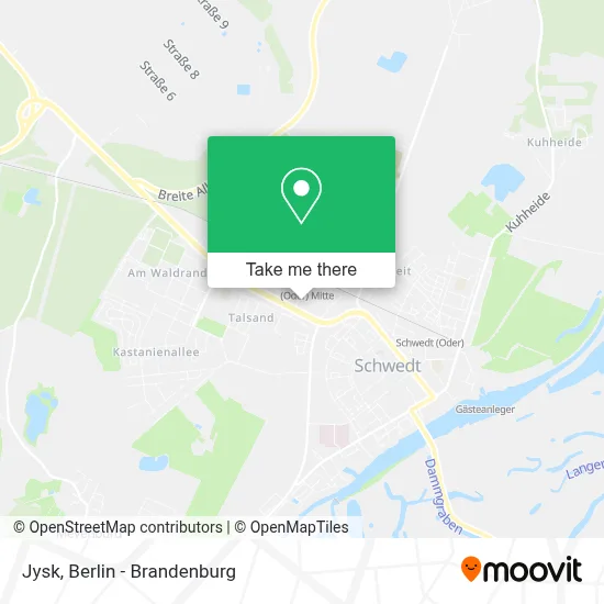 Jysk map