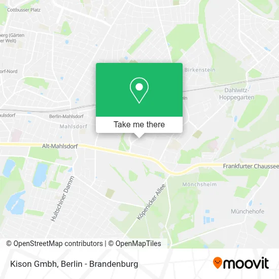 Kison Gmbh map