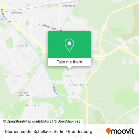 Blumenhandel Schellack map
