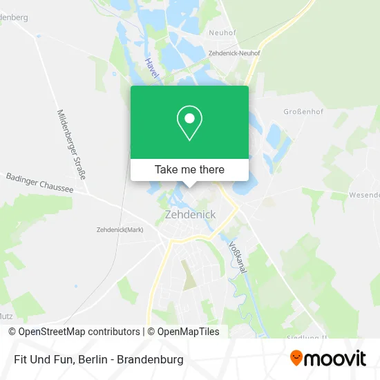 Fit Und Fun map