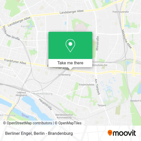 Berliner Engel map