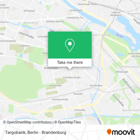 Targobank map
