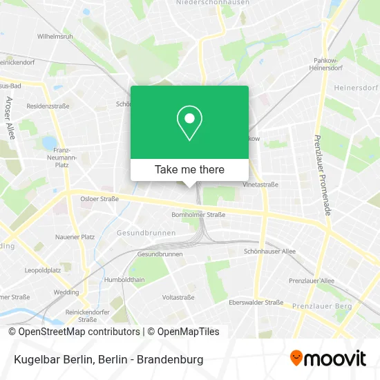 Kugelbar Berlin map