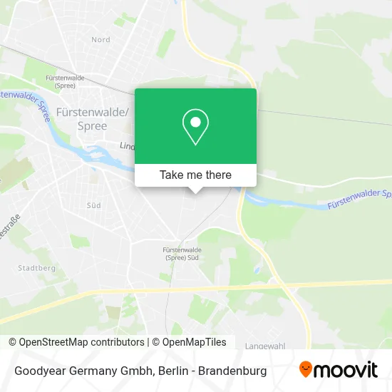 Goodyear Germany Gmbh map
