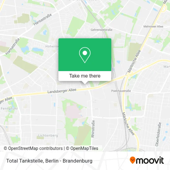 Total Tankstelle map
