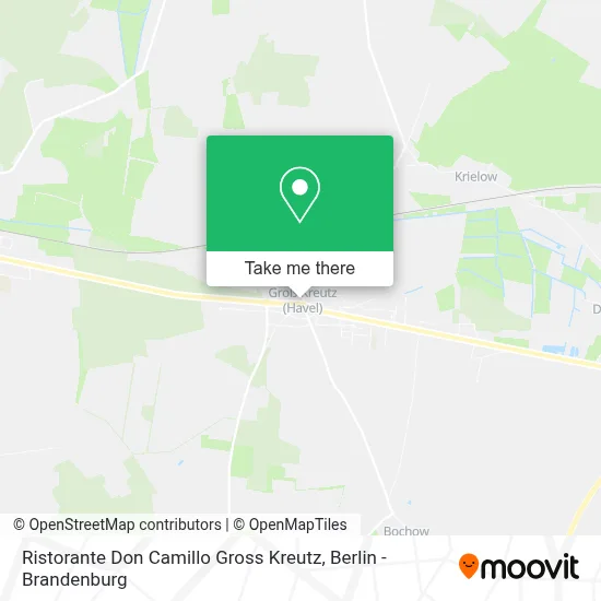 Ristorante Don Camillo Gross Kreutz map