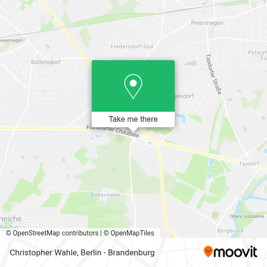 Christopher Wahle map