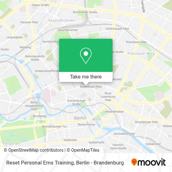 Reset Personal Ems Training map