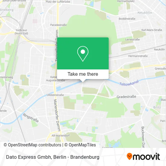 Dato Express Gmbh map