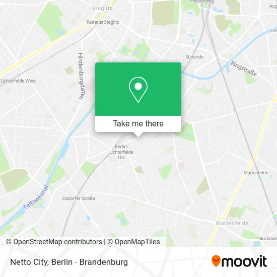 Netto City map