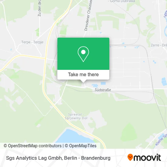 Sgs Analytics Lag Gmbh map