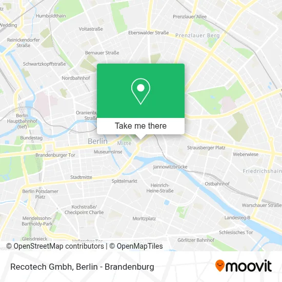 Recotech Gmbh map