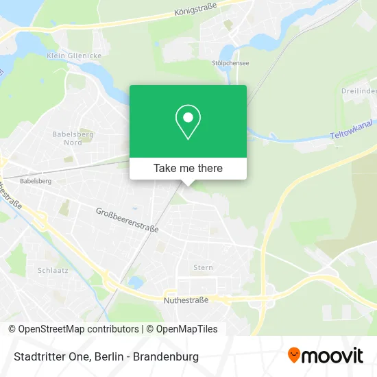 Stadtritter One map