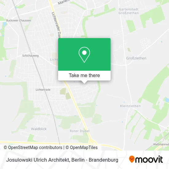 Josulowski Ulrich Architekt map