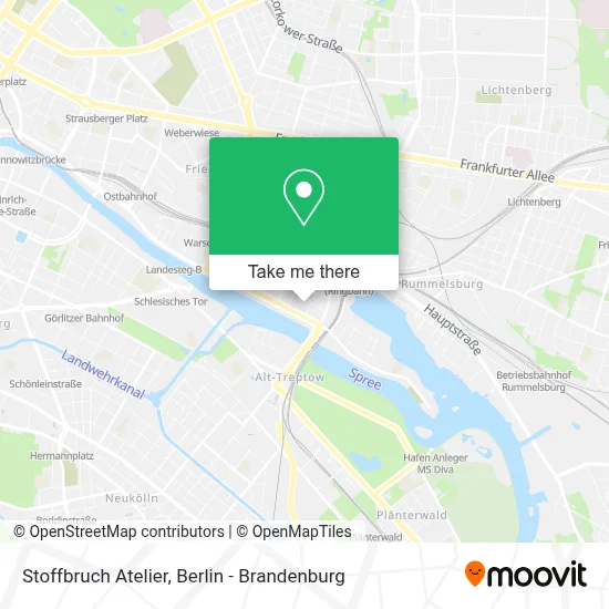 Stoffbruch Atelier map