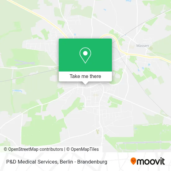 P&D Medical Services map