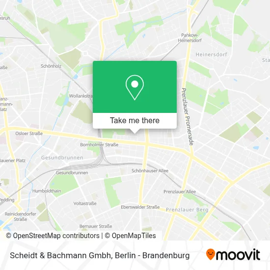 Scheidt & Bachmann Gmbh map