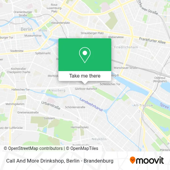 Call And More Drinkshop map