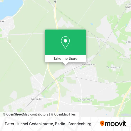 Peter-Huchel-Gedenkstatte map