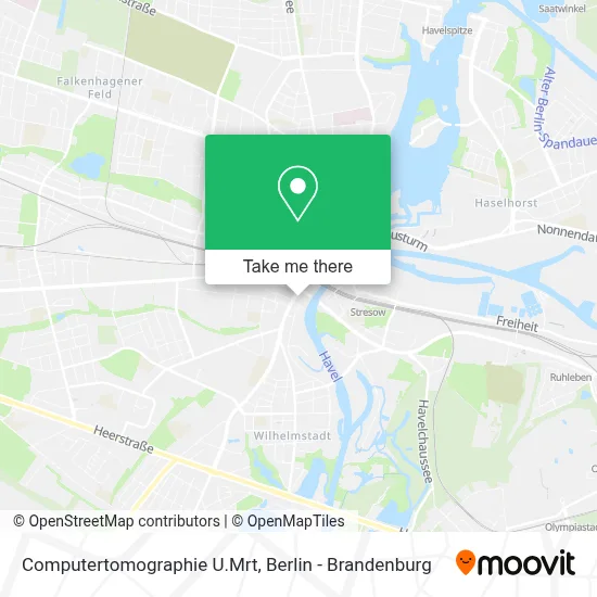 Computertomographie U.Mrt map