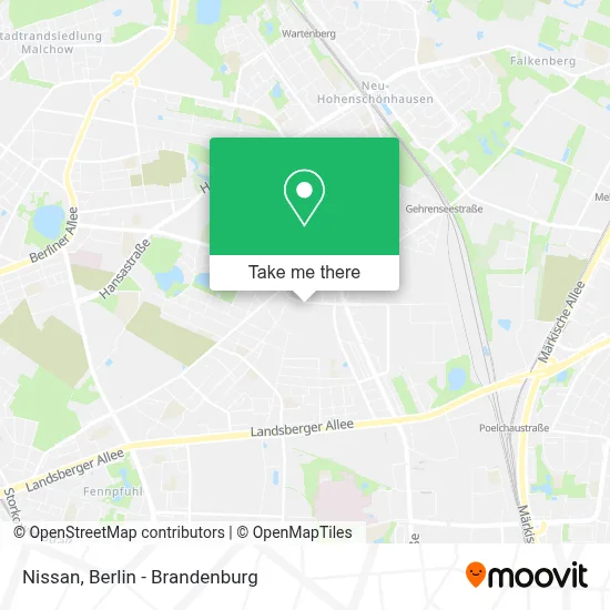 Nissan map