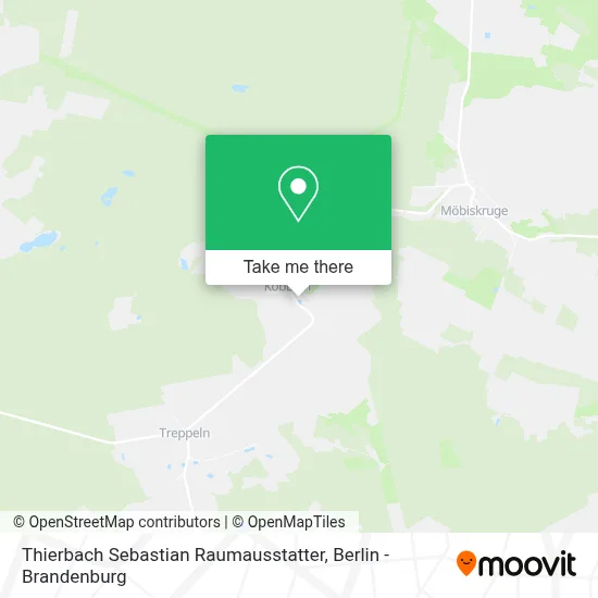 Thierbach Sebastian Raumausstatter map