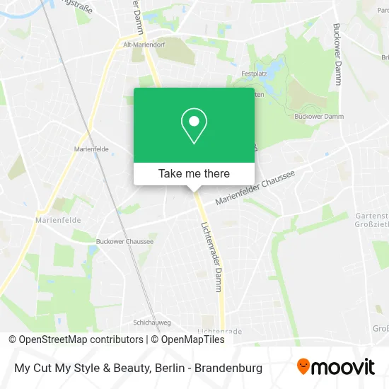 My Cut My Style & Beauty map