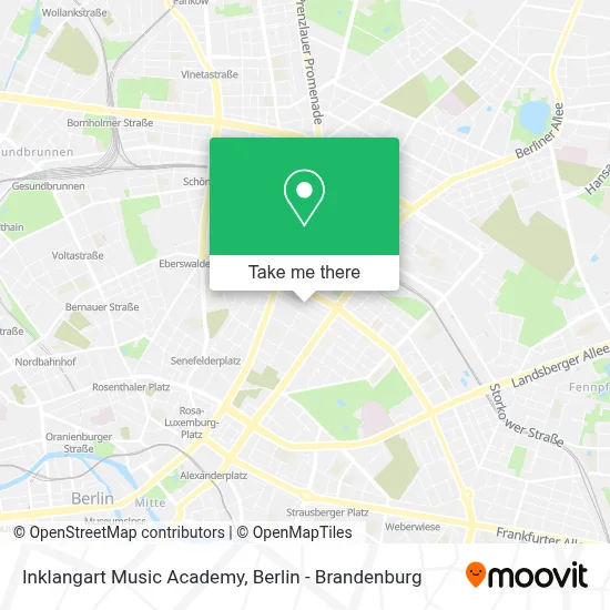 Inklangart Music Academy map